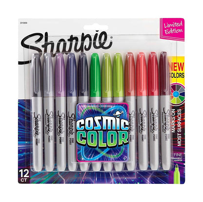 Sharpie Permanent Markers, Fine Point, Black, 36 Count - (New)