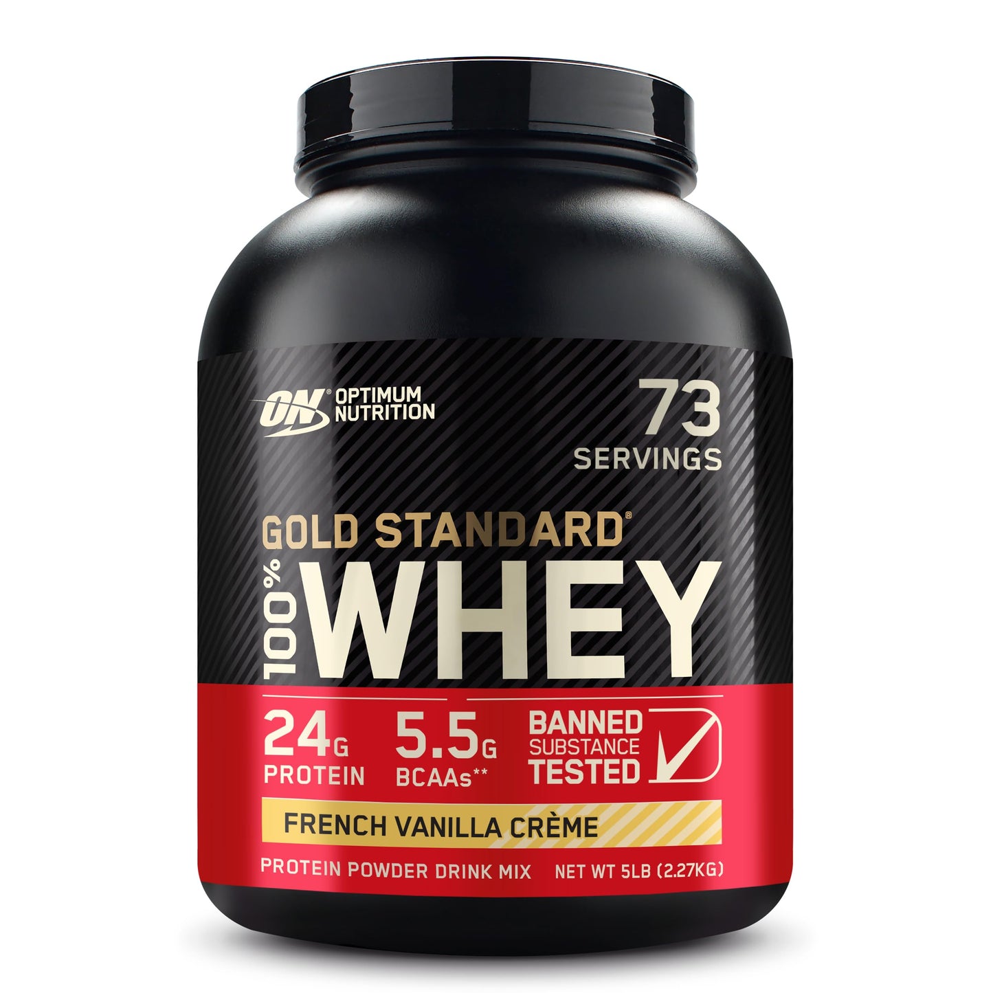 Optimum Nutrition Gold Standard 100% Whey Protein Powder, 2.270g - Extreme Milk Chocolate - 70 servings (packaging may vary)