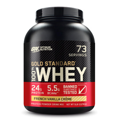 Optimum Nutrition Gold Standard 100% Whey Protein Powder, 2.270g - Extreme Milk Chocolate - 70 servings (packaging may vary)