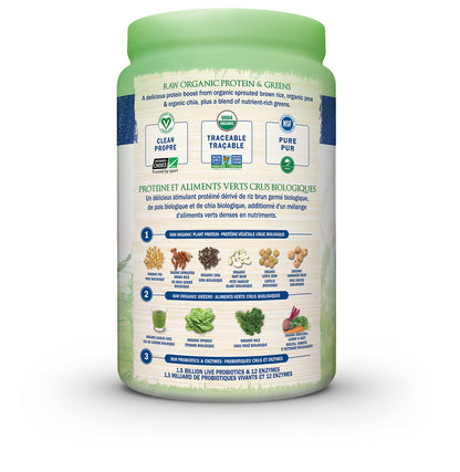 Garden of Life Raw All-in-One Nutritional Shake, Vanilla, (28 servings- 969g.) Packed with 20 grams of Certified Organic Plant Protein packed with incredible nutrition to help build lean muscle.Assists in the building of lean muscle when combined with reg
