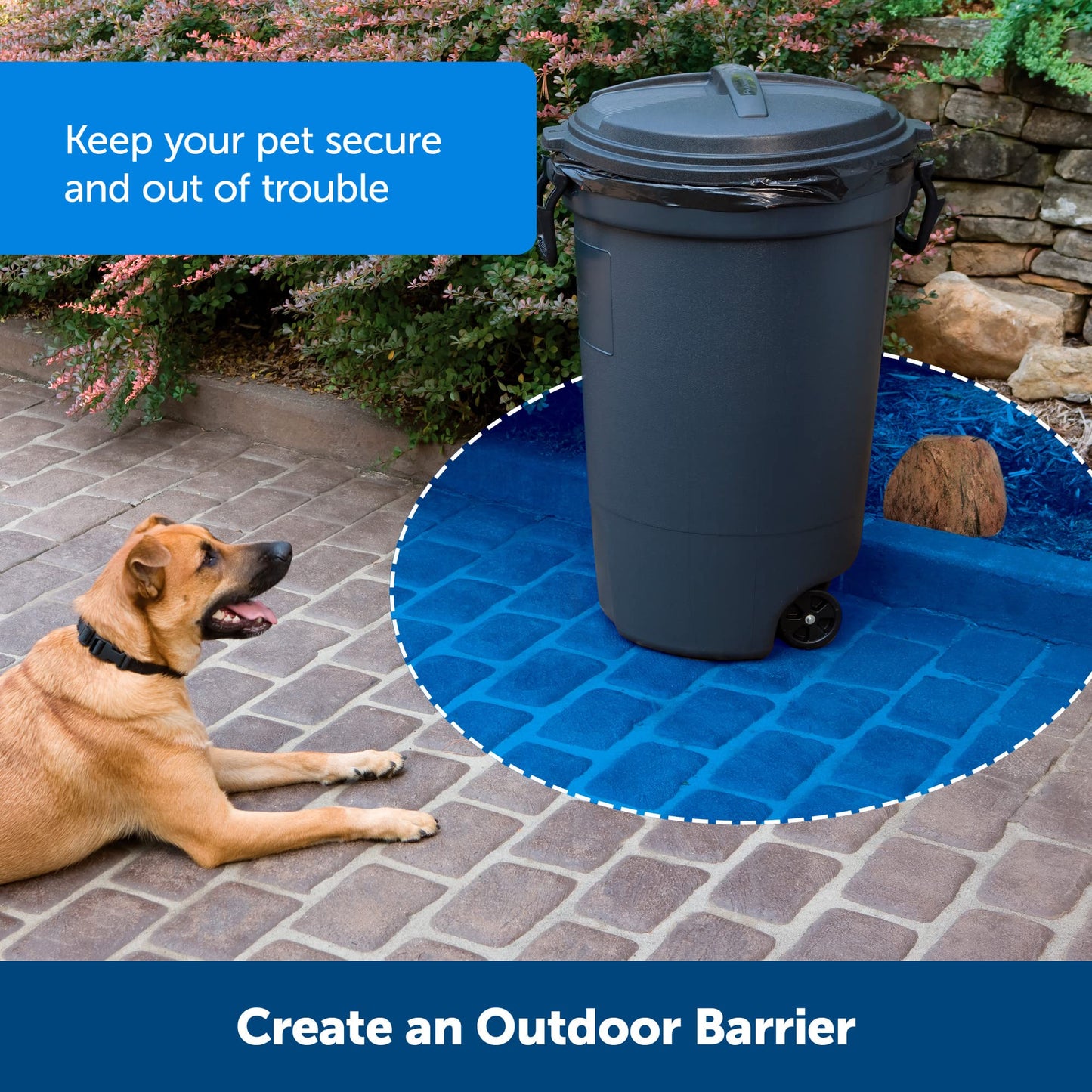 PetSafe Pawz Away Pet Barrier with Adjustable Range, Pet Proofing for Cats and Dogs, Static Stimulation