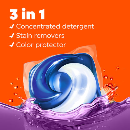 Tide PODS Liquid Laundry Detergent pacs, Spring Meadow Scent, 112 count