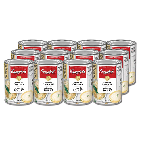 Campbell's Cream of Chicken Soup, 284ml, 12-Count