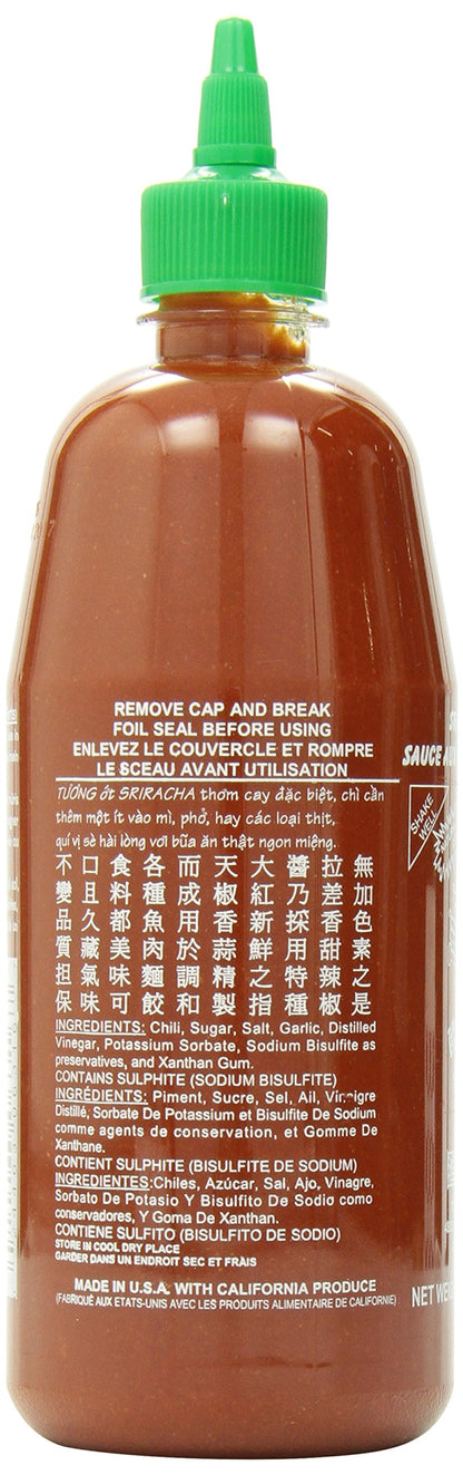 Huy Fong Sriracha Chili Sauce 714ml