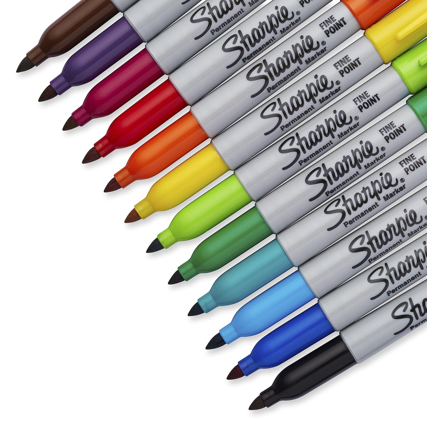 Sharpie Permanent Markers, Ultra Fine Point, Black, 2 Markers(37161)