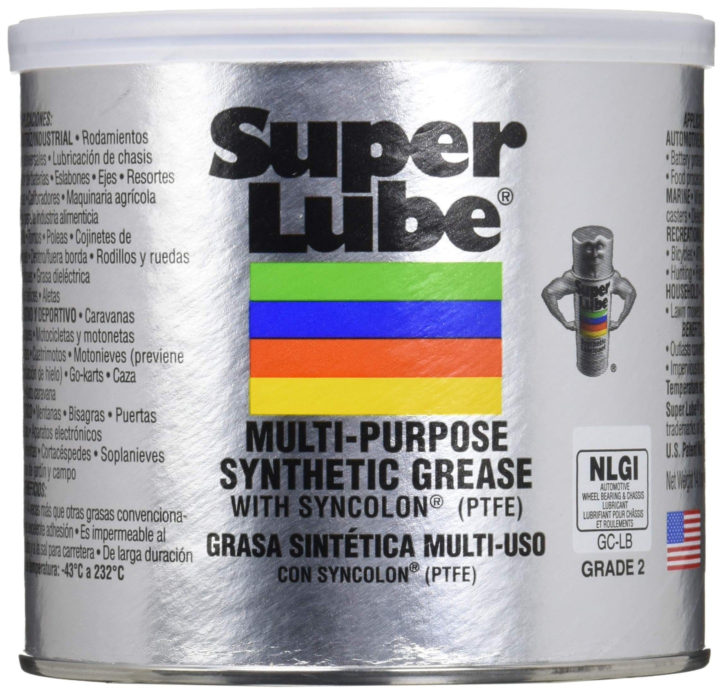 Super Lube 21030 Synthetic Grease (NLGI 2), 3 oz Tube ( Packaging May Vary )