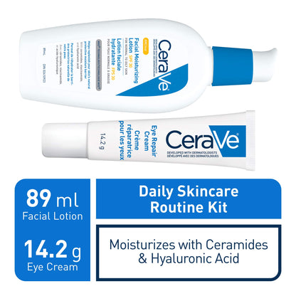 CeraVe Facial Moisturizer with SPF 30. Face Sunscreen Lotion with Hyaluronic Acid, Niacinamide & Ceramides for Women & Men. Oil-free, normal to dry skin. Verified Extended Use Date, Travel Size 89ML