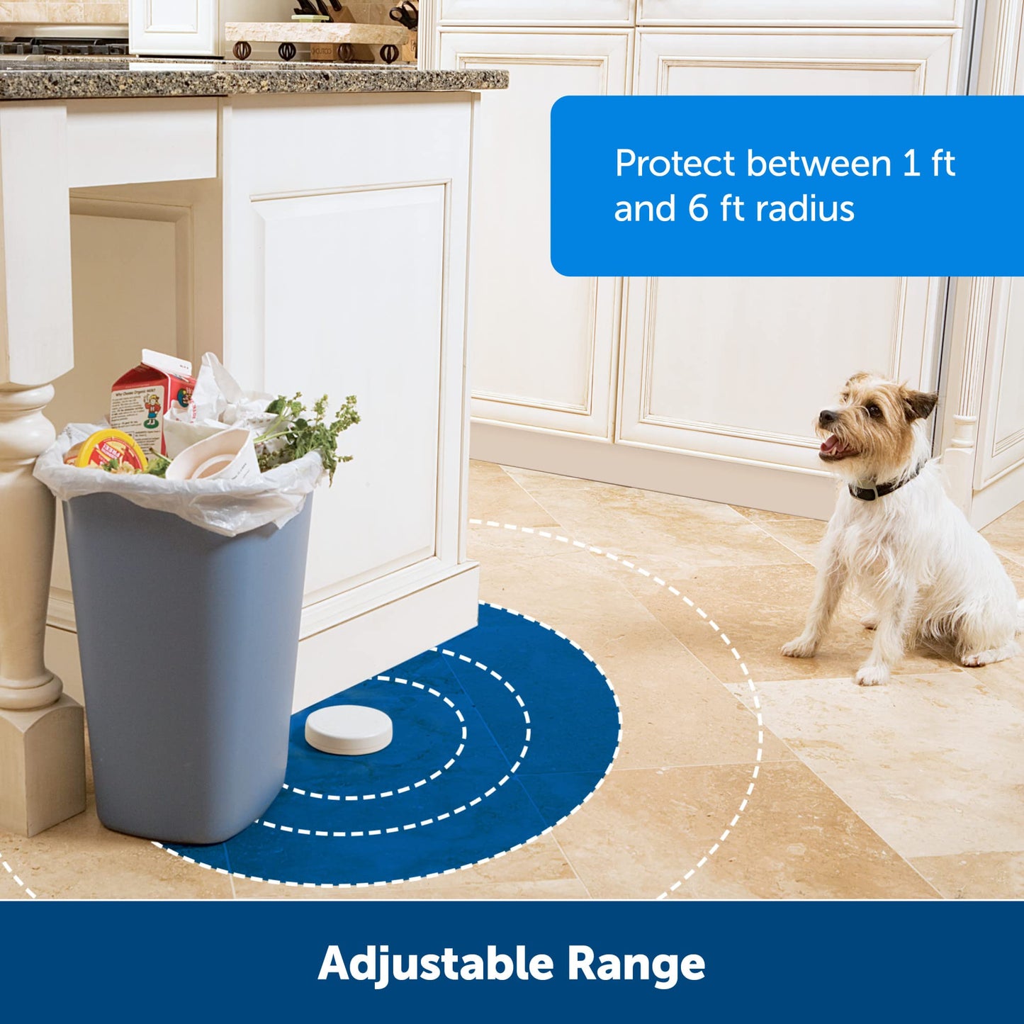 PetSafe Pawz Away Pet Barrier with Adjustable Range, Pet Proofing for Cats and Dogs, Static Stimulation