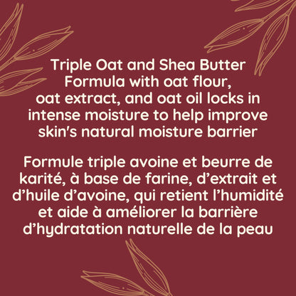 Aveeno Intense Relief Overnight Cream - Shea Butter, Colloidal Oatmeal - Dry Skin Lotion- Fragrance Free, 208 mL