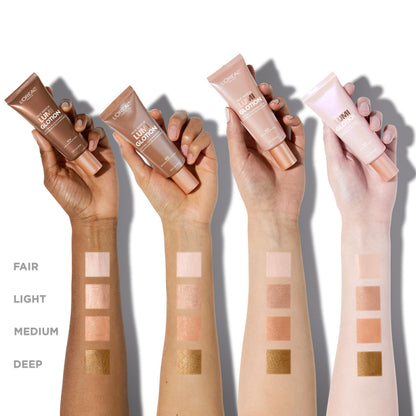L’Oréal Paris True Match Lumi Glotion Natural Glow Enhancer, Instantly Hydrates and Illuminates Skin, Sheer Color Tint, Offers a Sunkissed Glow, 903 Medium, 40 mL