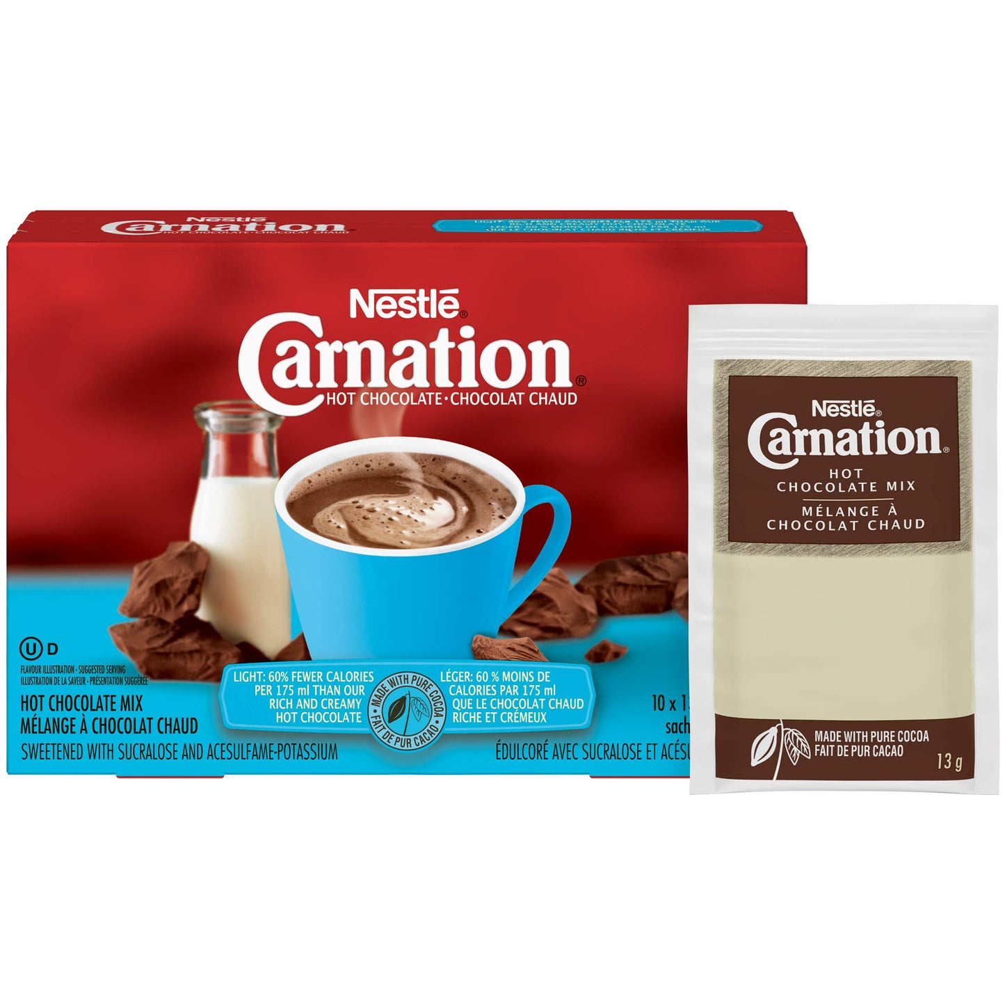 CARNATION Nestle Rich and Creamy Hot Chocolate, 1.7 kg (Pack of 1), Imported from Canada}