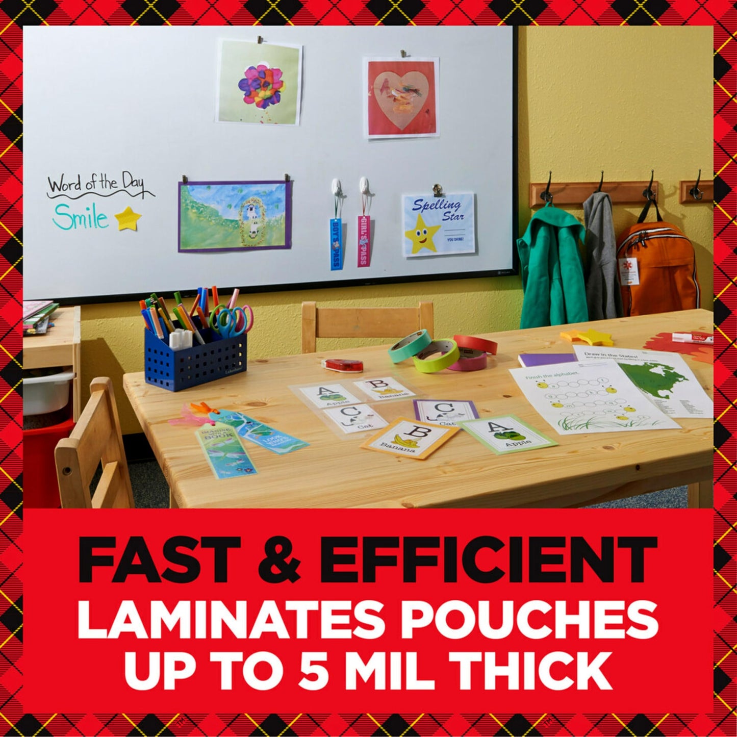 Scotch Thermal Laminating Sheets, Ideal Office or School Supplies, 9" x 11.5", 3-Mil Thick, 100 Laminating Pouches
