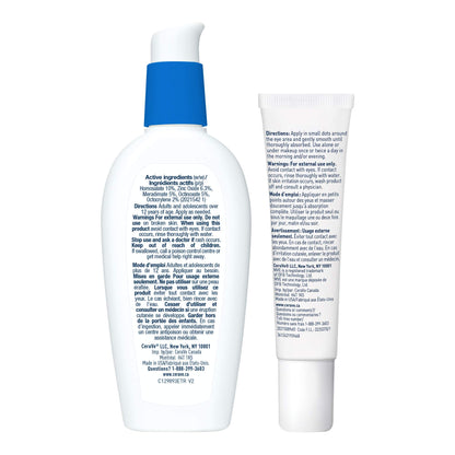 CeraVe Facial Moisturizer with SPF 30. Face Sunscreen Lotion with Hyaluronic Acid, Niacinamide & Ceramides for Women & Men. Oil-free, normal to dry skin. Verified Extended Use Date, Travel Size 89ML