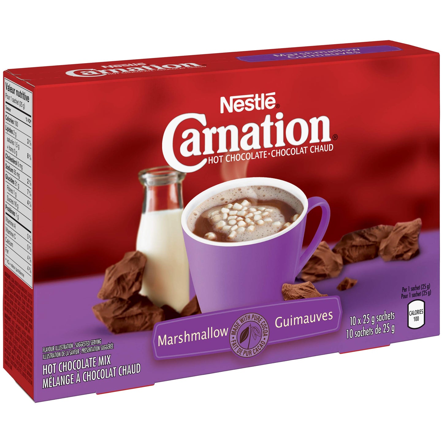 CARNATION Nestle Rich and Creamy Hot Chocolate, 1.7 kg (Pack of 1), Imported from Canada}