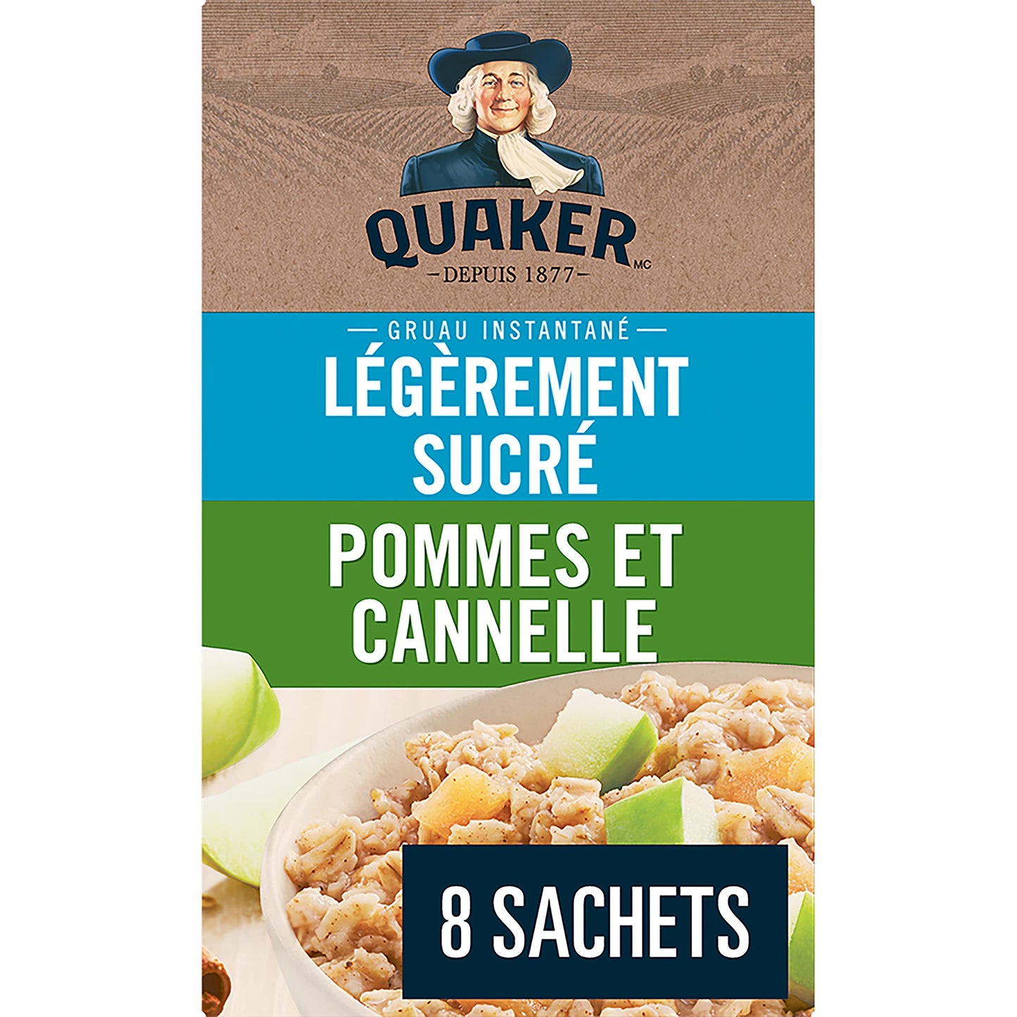 Quaker Regular Instant Oatmeal, 10 Packets, 280g