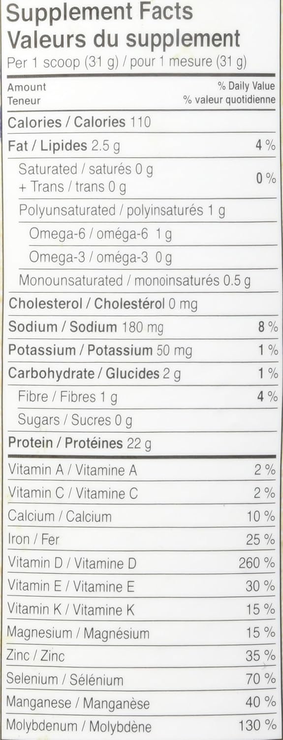 Garden of Life Raw Organic Protein, Vanilla, 624g. Packed with 22 Grams of Certified Organic Plant Protein, including organic peas grown and processed in Canada. Assists in building and repairs muscles. Loaded with 14 organic sprouted grains, seeds and le