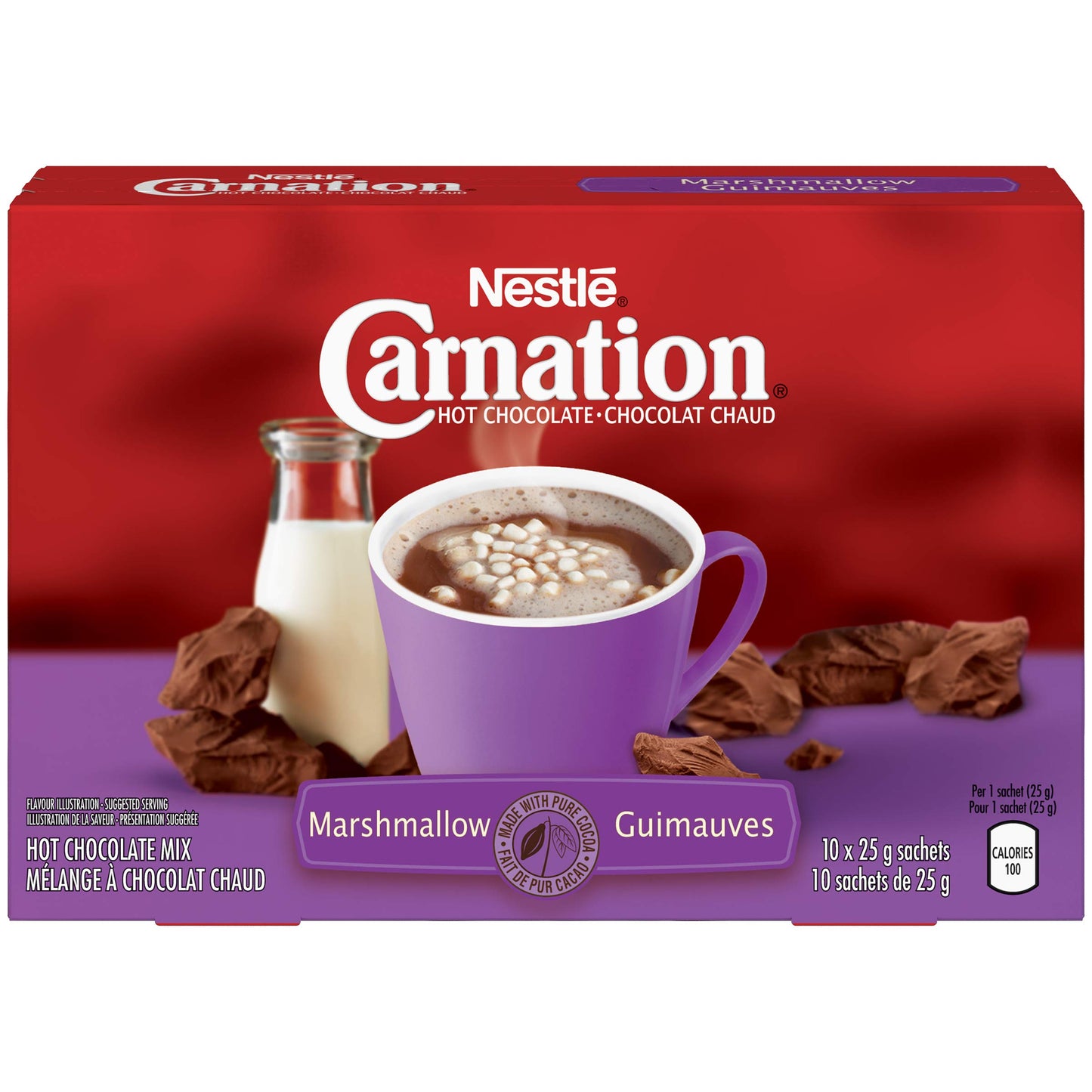 CARNATION Nestle Rich and Creamy Hot Chocolate, 1.7 kg (Pack of 1), Imported from Canada}
