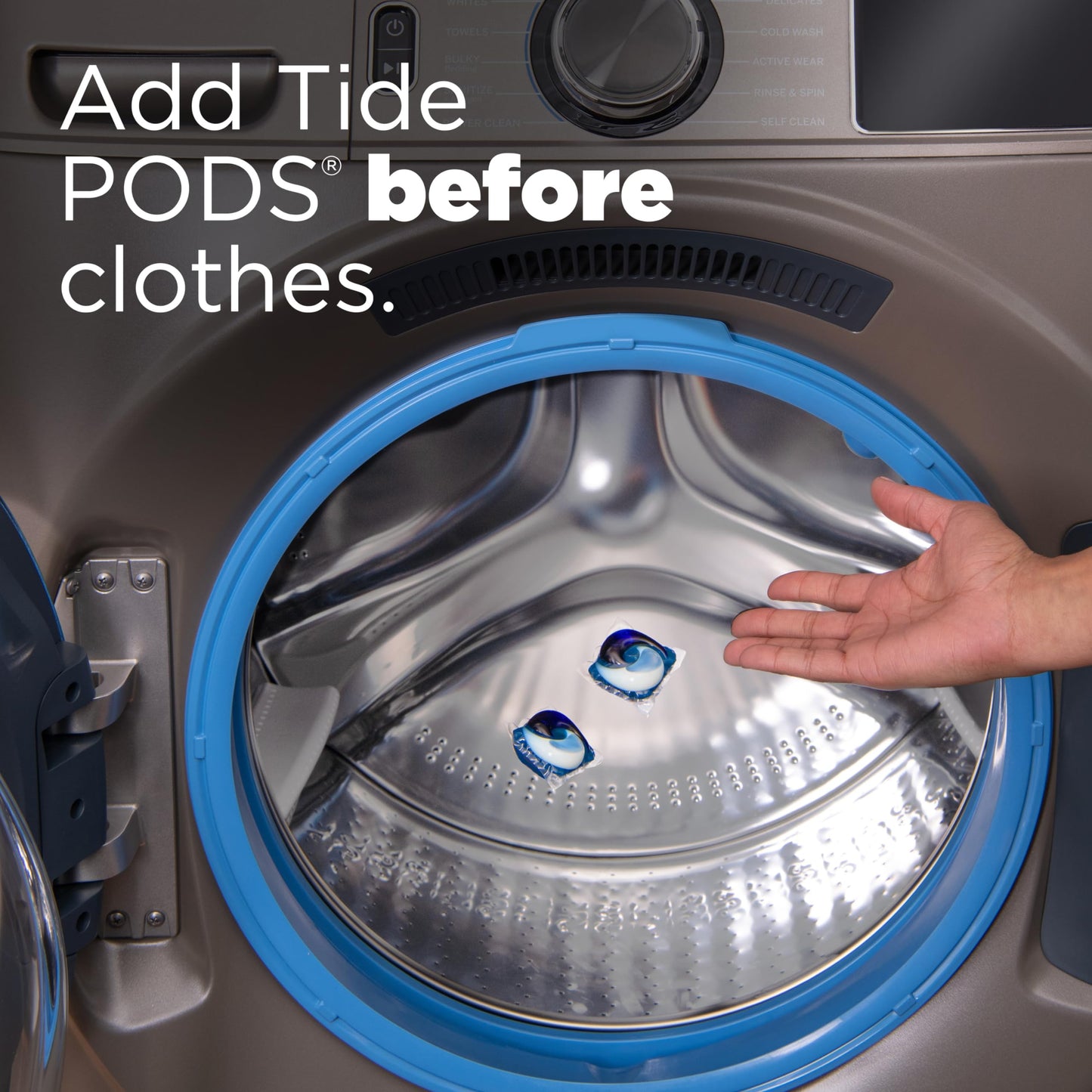 Tide PODS Liquid Laundry Detergent pacs, Spring Meadow Scent, 112 count
