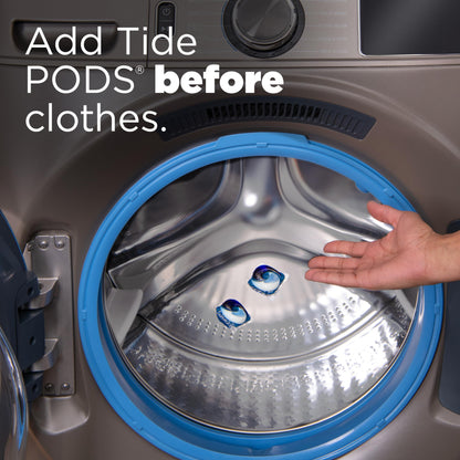 Tide PODS Laundry Detergent Pacs, Original Scent, Powerful 3-in-1 Clean in one Step, HE Compatible, 112 Count