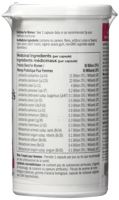 Garden of Life - Dr. Formulated Probiotics Once Daily Women's | Supports Women's Gut Health & Digestion | Eases Gas & Bloating | 50 Billion CFU + 16 Probiotic Strains | Gluten Free, Dairy Free, Soy Free