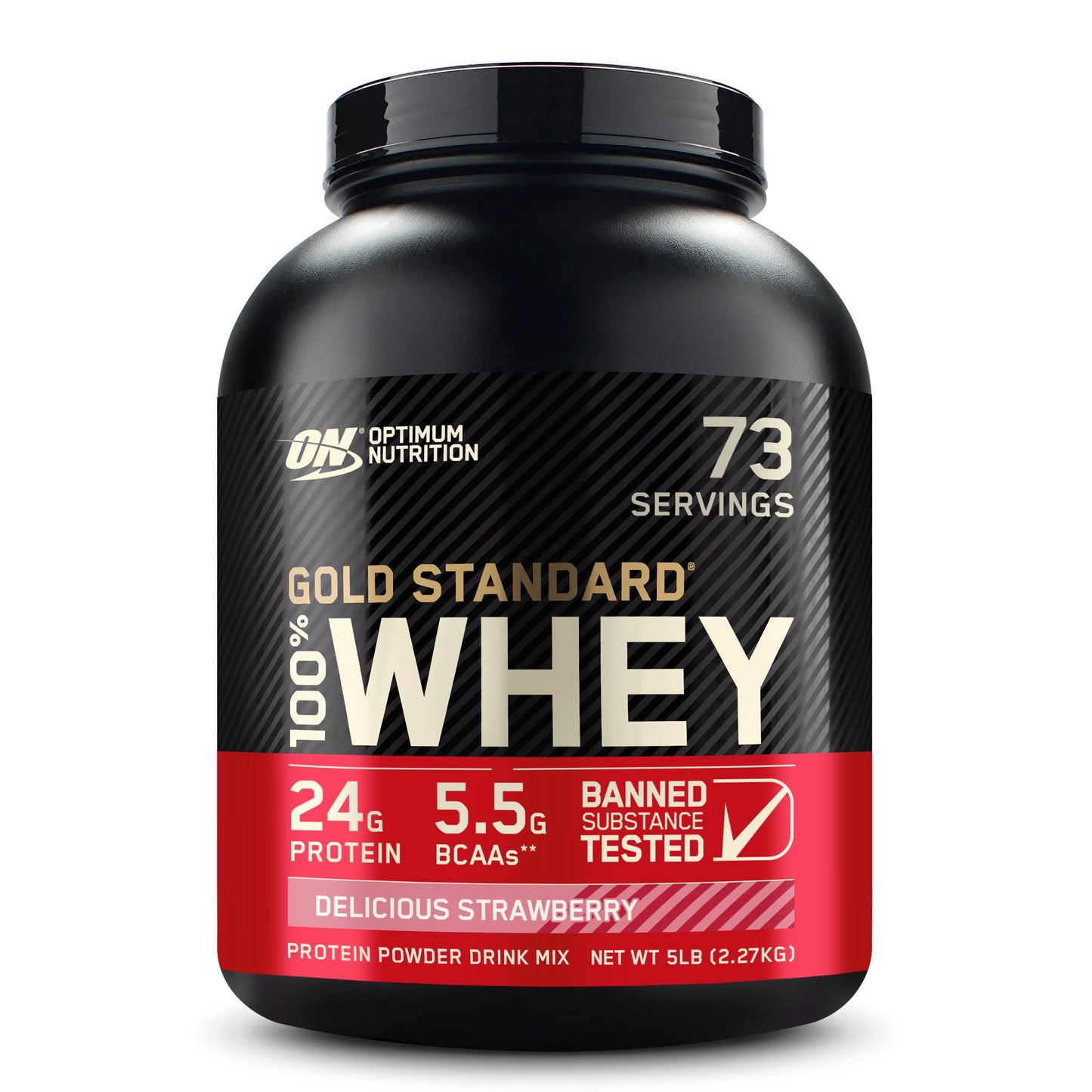 Optimum Nutrition Gold Standard 100% Whey Protein Powder, 2.270g - Extreme Milk Chocolate - 70 servings (packaging may vary)