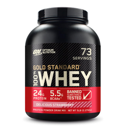 Optimum Nutrition Gold Standard 100% Whey Protein Powder, 2.270g - Extreme Milk Chocolate - 70 servings (packaging may vary)