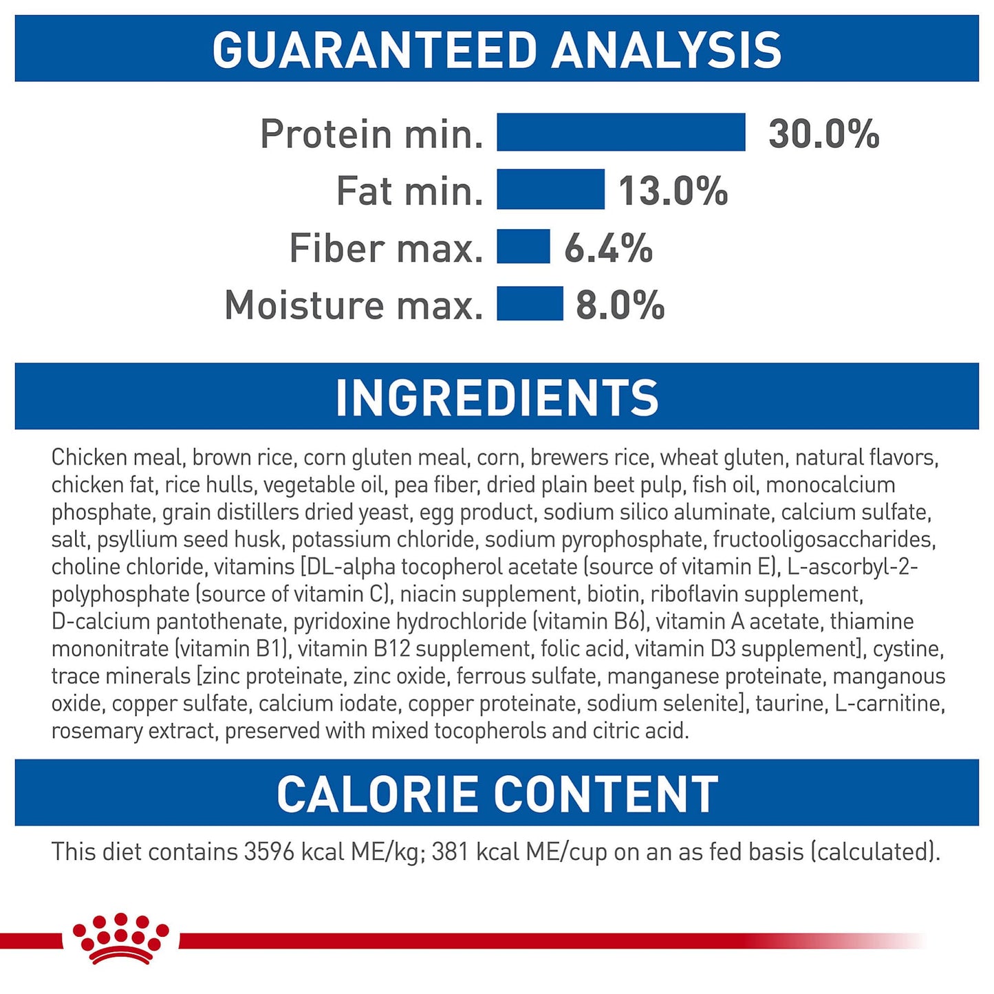Royal Canin Feline Health Nutrition Indoor Adult Dry Cat Food 3 Lb