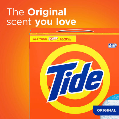 Tide High EfficiencyE Turbo Powder Laundry Detergent with Acti-Life, Original Scent, 44 Loads, 1.5 kg