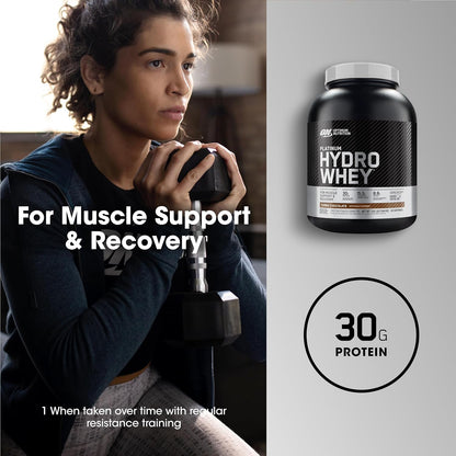 OPTIMUM NUTRITION Platinum HydroWhey, Turbo Chocolate 3.5lb