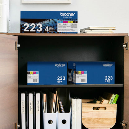 Brother TN227BK Laser Printer High Yield Toner Cartridge, Black TN227