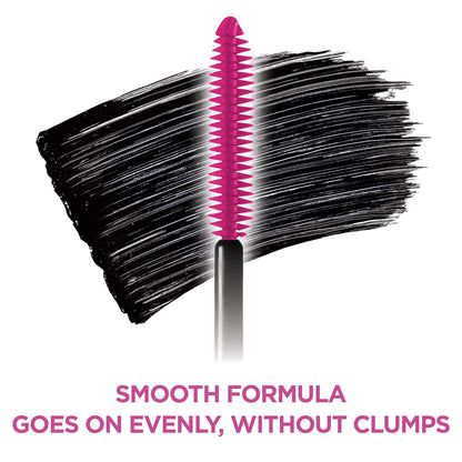 L’Oréal Paris Telescopic Mascara, Eyelash Lengthening Mascara, Unique Non-Clumping Formula, Delivers Intense Length, For Sensitive Eyes, Blackest Black, 8 ml