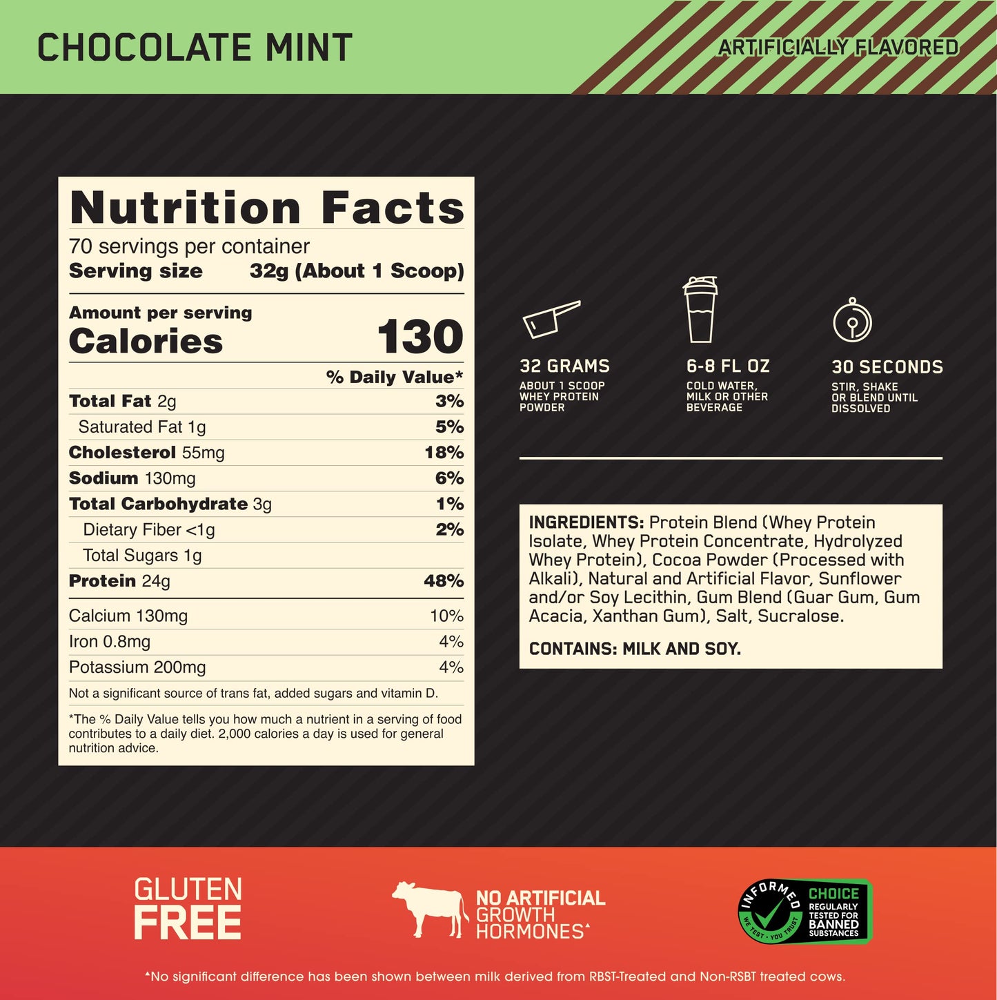 OPTIMUM NUTRITION Gold Standard Banana Cream 2lb