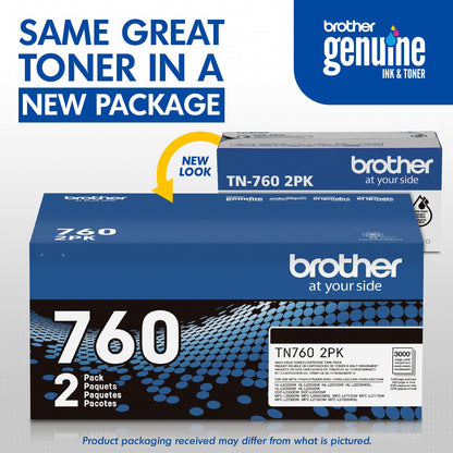 Brother Genuine Standard Yield Toner Cartridge, TN730, Replacement Black Toner, Page Yield Up To 1,200 Pages, Amazon Dash Replenishment Cartridge