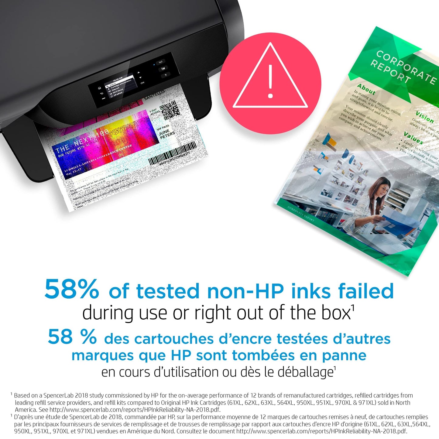HP 63XL Black High-yield Ink Cartridge | Works with HP DeskJet 1112, 2130, 3630 Series; HP ENVY 4510, 4520 Series; HP OfficeJet 3830, 4650, 5200 Series | Eligible for Instant Ink | F6U64AN