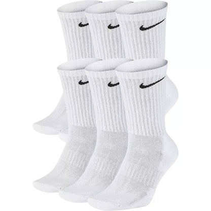 Nike unisex-adult Everyday Cushion Crew 6 Pair BandSocks