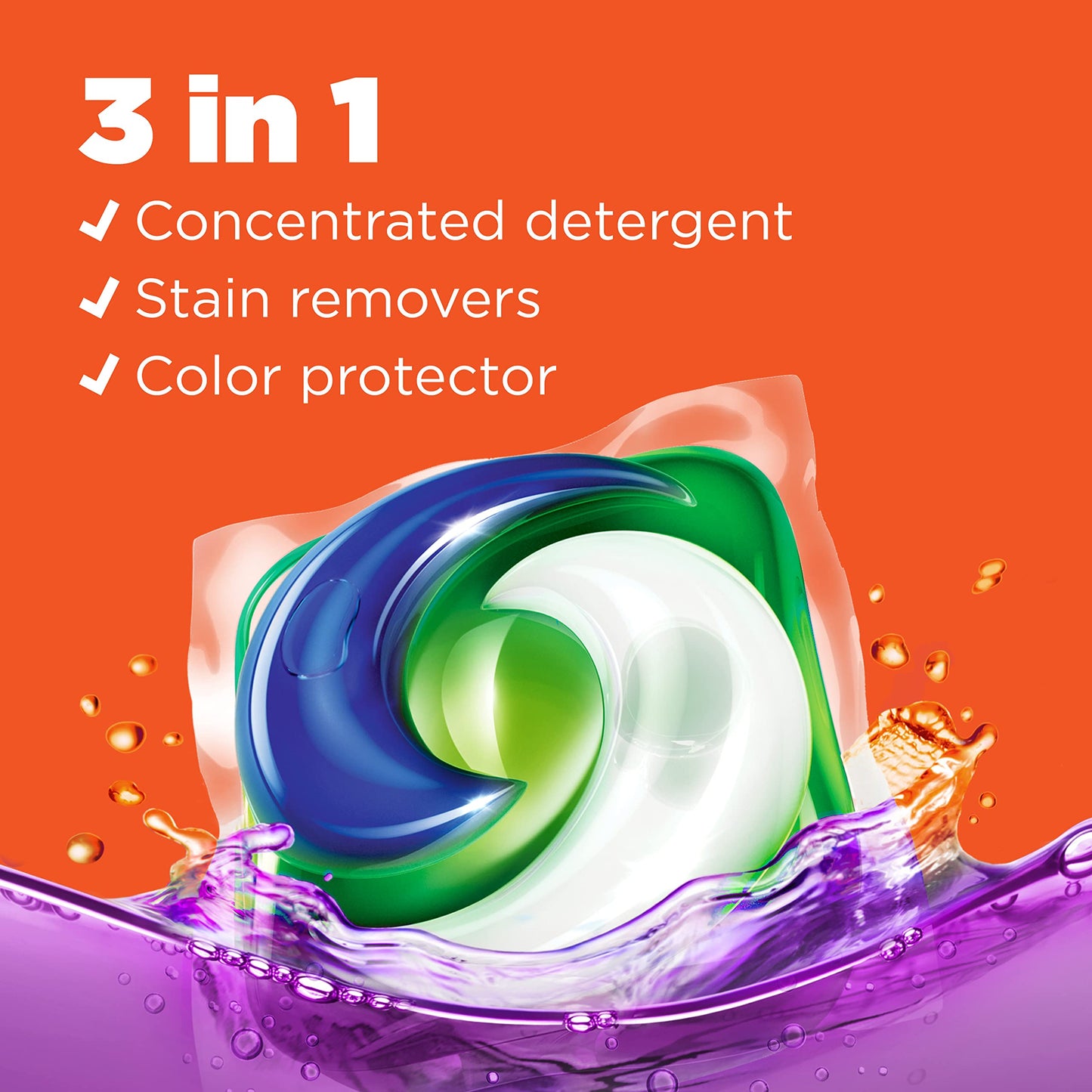 Tide PODS Liquid Laundry Detergent pacs, Spring Meadow Scent, 112 count