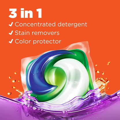 Tide PODS Liquid Laundry Detergent pacs, Spring Meadow Scent, 112 count