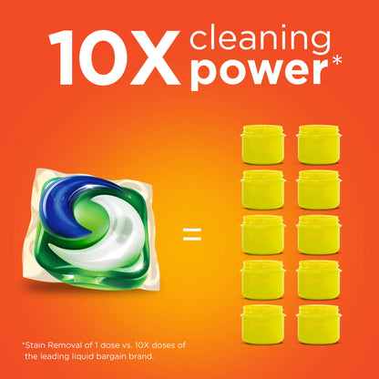 Tide PODS Laundry Detergent Pacs, Original Scent, Powerful 3-in-1 Clean in one Step, HE Compatible, 112 Count