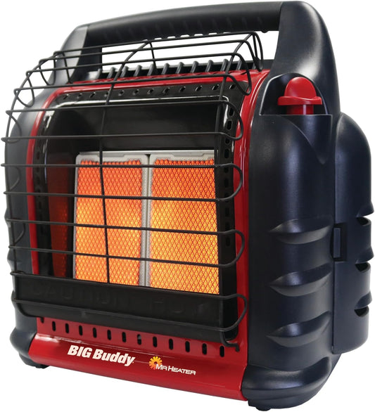 Mr Heater F274806: 4,000-18,000 Btu Big Buddy Heater No Fan (Massachusetts/Canada Verison) Outdoor Only