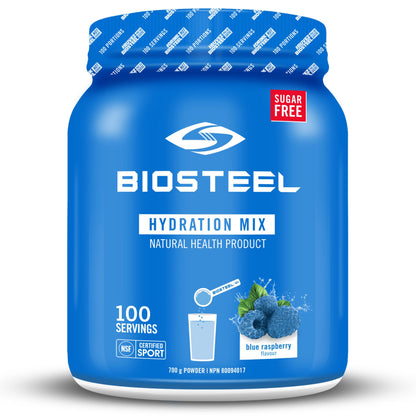 BioSteel Hydration Mix, Great Tasting Hydration with Zero Sugar, and No Artificial Flavours or Preservatives, Pink Lemonade Flavour, 100 Servings per Tub