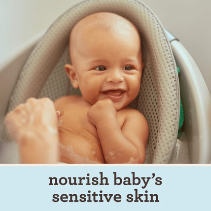Aveeno Baby Daily Wash and Shampoo Baby’s Hair and Sensitive Skin Cleanser with Natural Oat - Paraben Free and Phthalate Free, Sulfates-free and Dye-free - 975 Milliliters