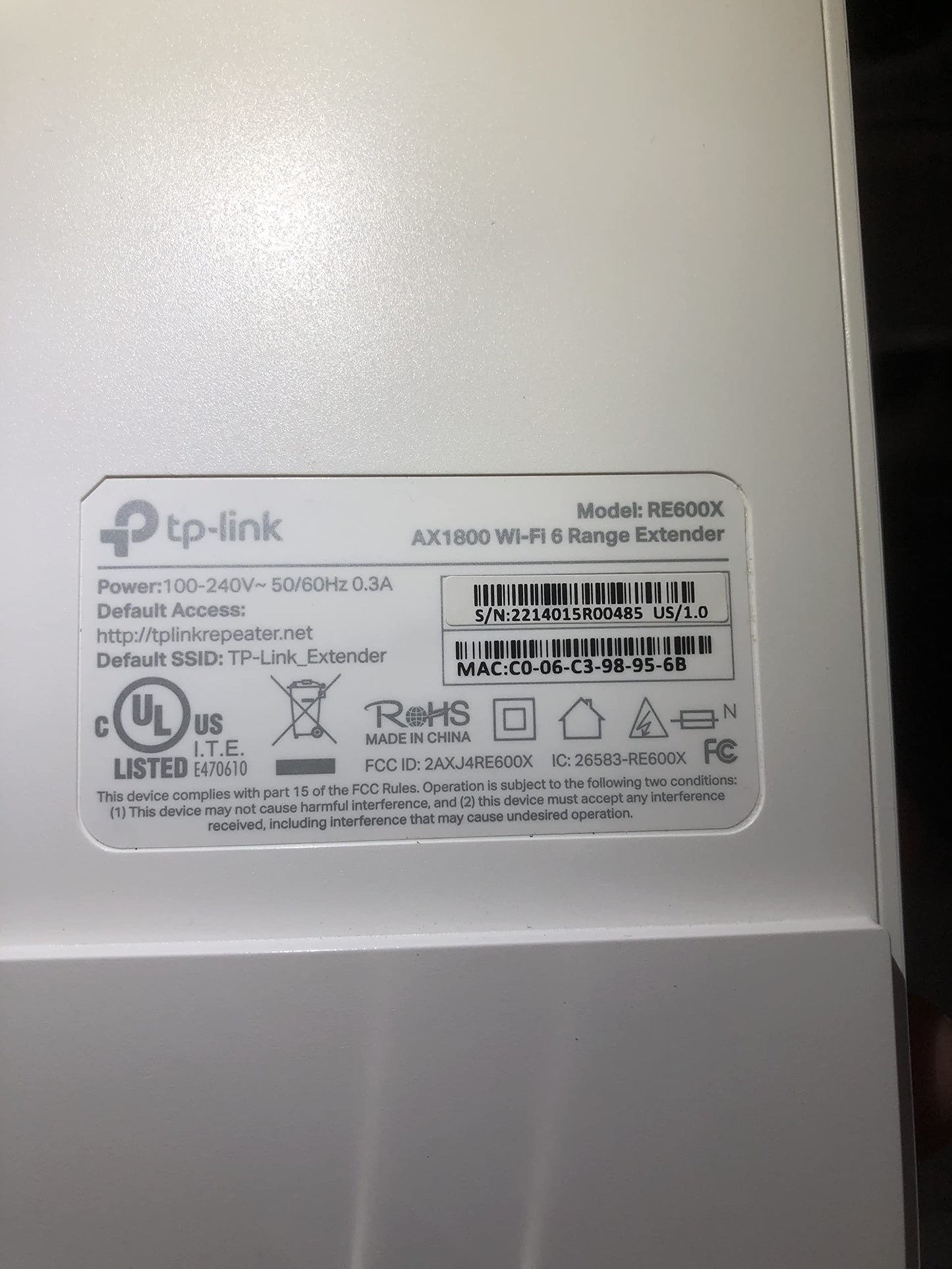 TP-Link AC1900 WiFi Extender (RE550), Covers Up to 2800 Sq.ft and 35 Devices, 1900Mbps Dual Band Wireless Repeater, Internet Booster, Gigabit Ethernet Port