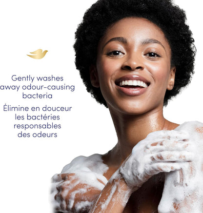 Dove Beauty Bar Gentle Cleanser Moisturizes To Help Rebalance Skin Peach and Rice Milk Gentle Bar Soap Cleanser Made With 1/4 Moisturizing Cream 106 g 6 count