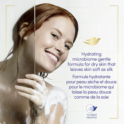 Dove Deep Moisture Body Wash for nourishing the driest skin gentle body cleanser that deeply moisturizes the skin 325 ml