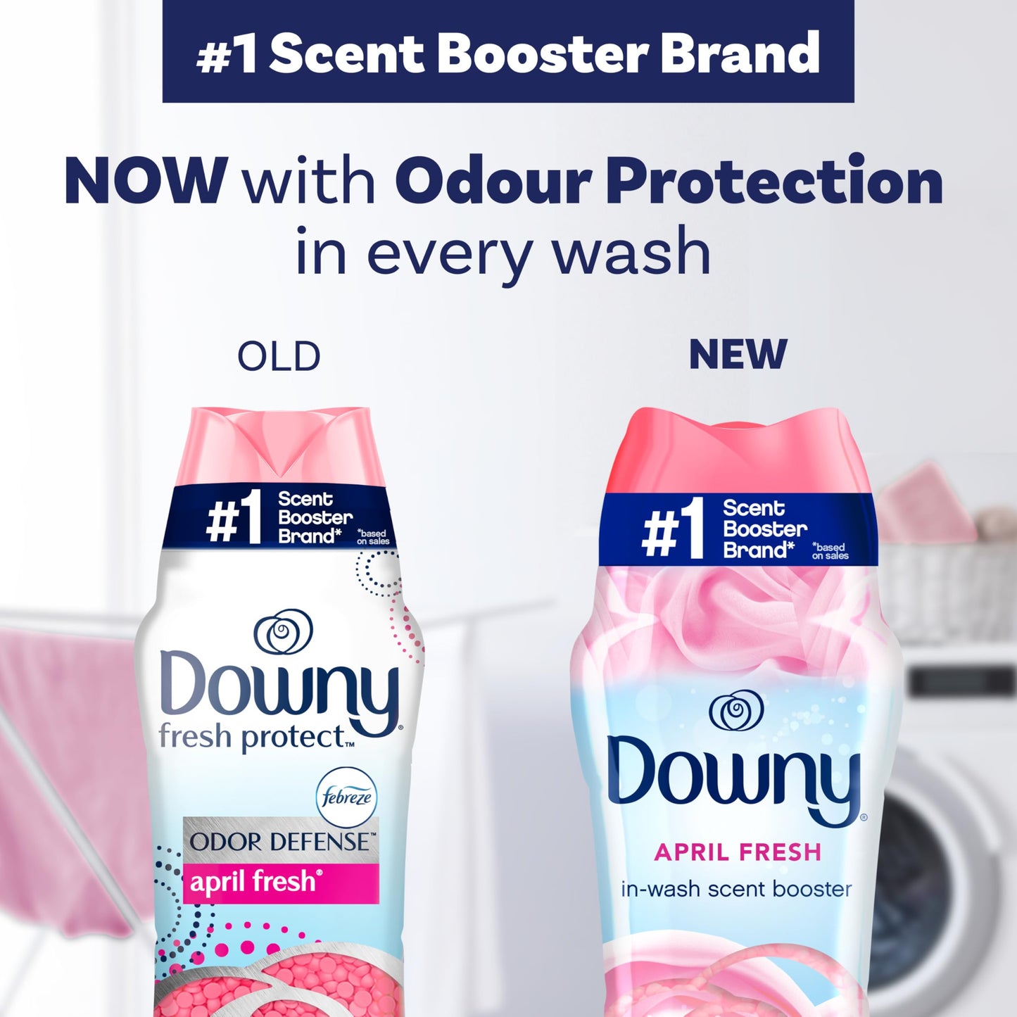 Downy In-Wash Laundry Scent Booster Beads, April Fresh, 680 Grams