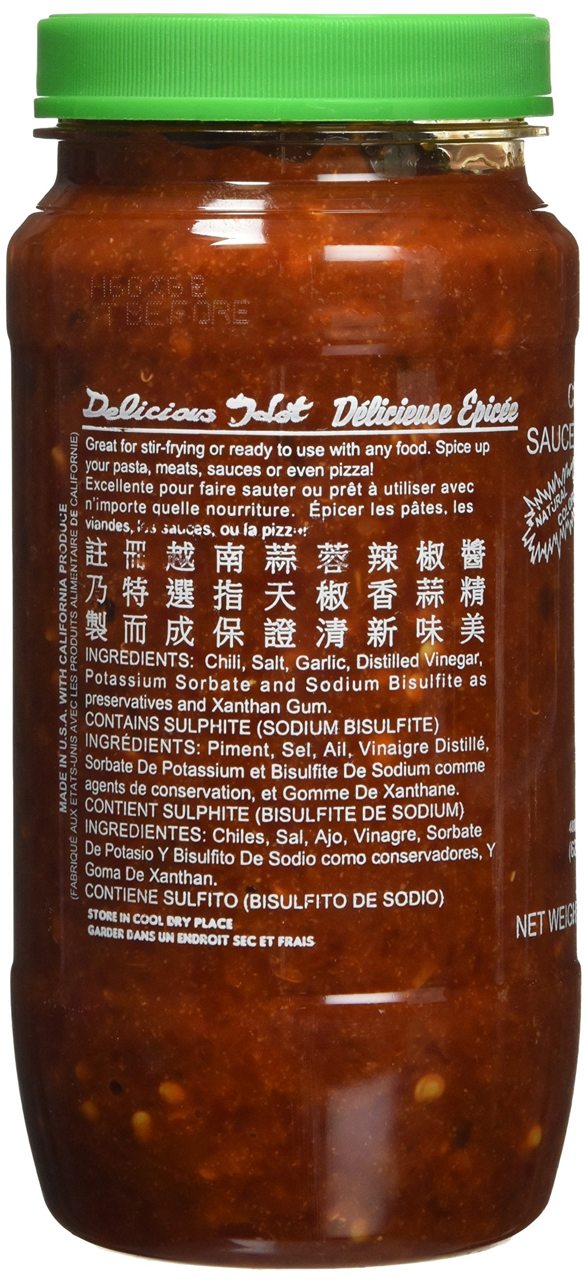 Huy Fong Chili Garlic Sauce 481ml