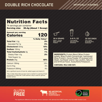OPTIMUM NUTRITION Gold Standard Banana Cream 2lb