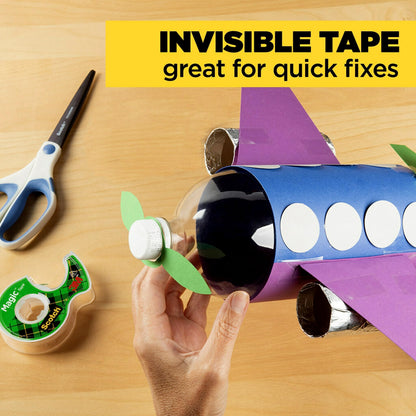 Scotch Tape Magic Tape, 19mm Wide x 25.4m, 8 Rolls, Office Tape