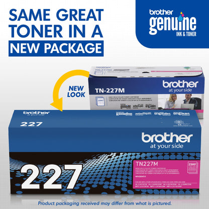 Brother TN227BK Laser Printer High Yield Toner Cartridge, Black TN227