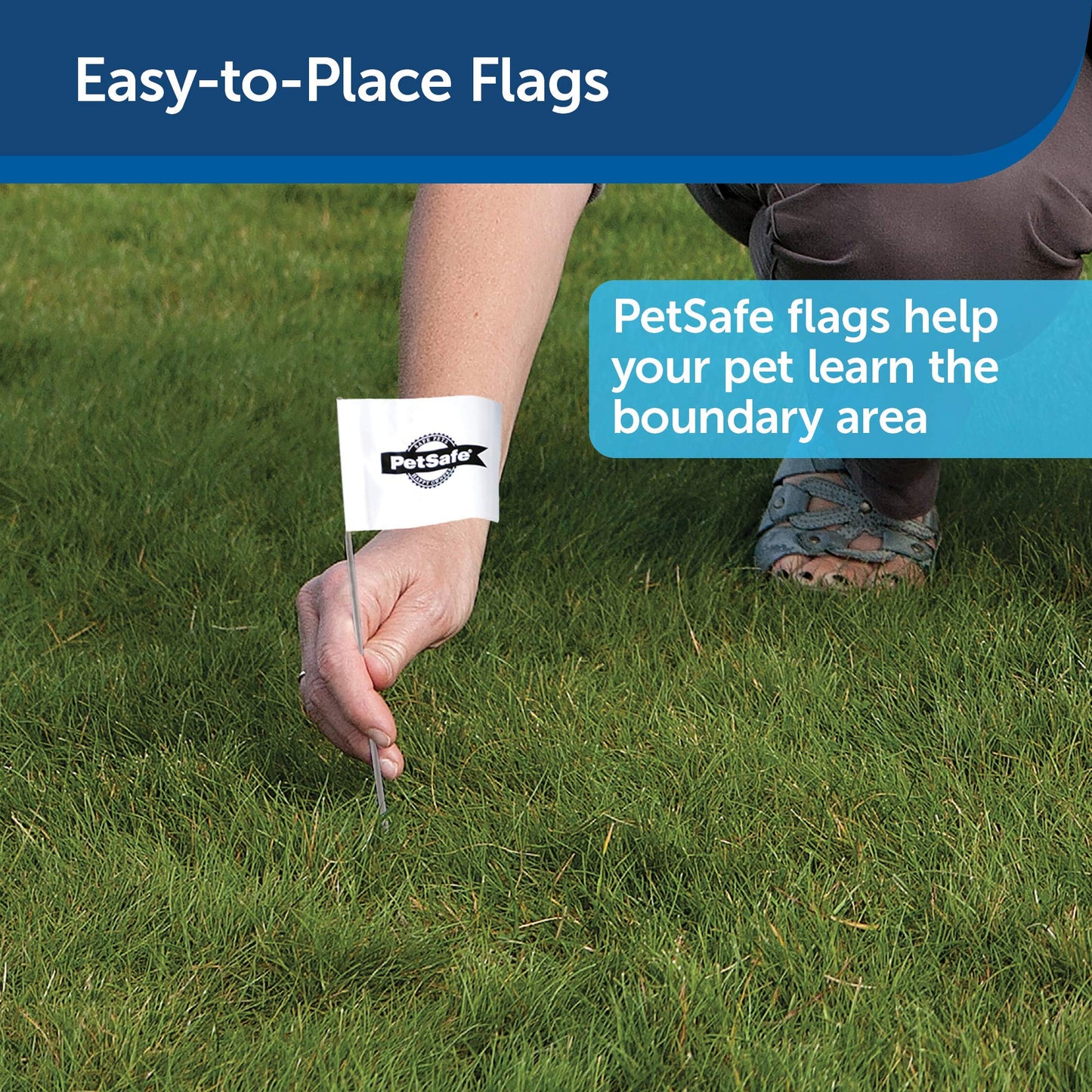 PetSafe Stay and Play Wireless Pet Fence for Stubborn Dogs from The Parent Company of Invisible Fence Brand Above Ground Electric Pet Fence with Waterproof and Rechargeable Training Collar